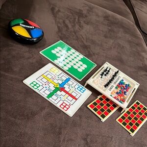 Travel Simon, Spirograph and Board Game Set